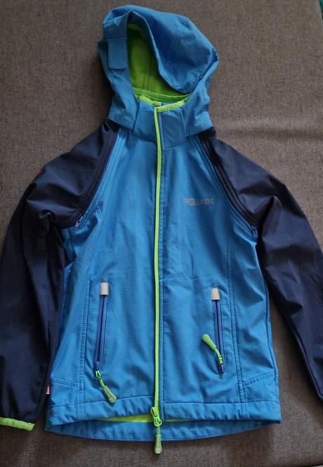 Trollkids rondane zip off bunda softshell, trollkids,128
