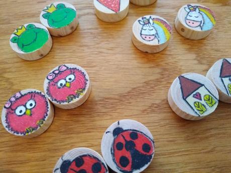 Drevené pexeso mix krásnych obrázkov, 