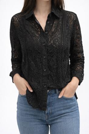 Zara blúzka krajka/čipka, zara,xs