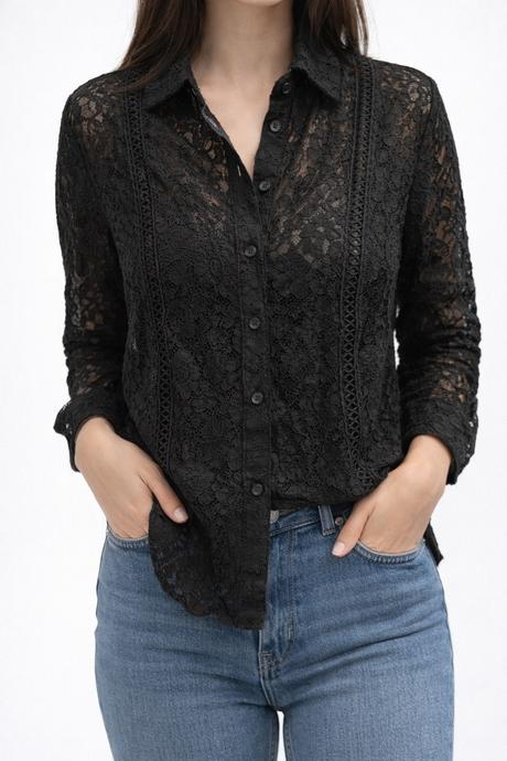 Zara blúzka krajka/čipka, zara,xs