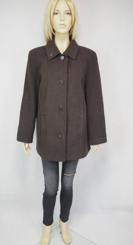 Luxusný dámsky kabát lebek, 48