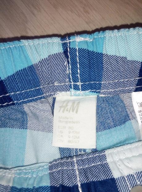 Letné kraťasky, h&m,80