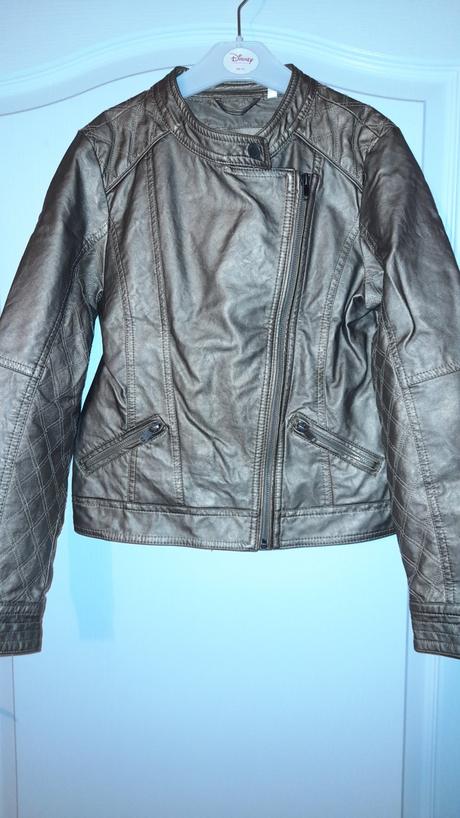 Nádherná koženná bunda, c&a,146