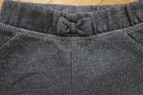 Trblietkavé tepláky, c&a,80