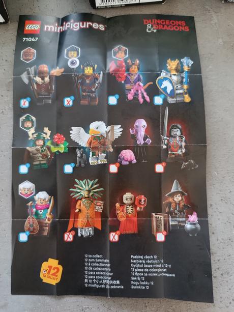 Lego figúrky dungeons & dragons 71047, 