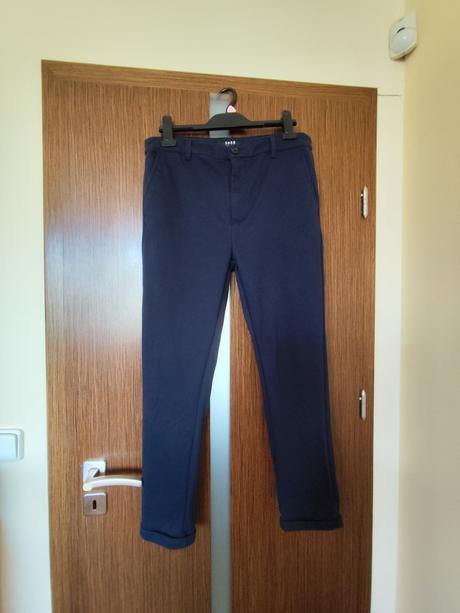 Pánske elegantné úzke nohavice vel.m, zn.smog, mäk, m