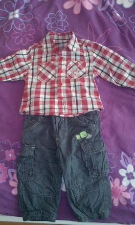 Košeľa a nohavice, dodipetto,74