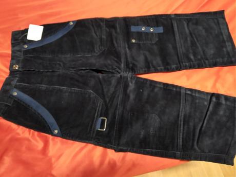 Teplé nohavice 104 a122, 104