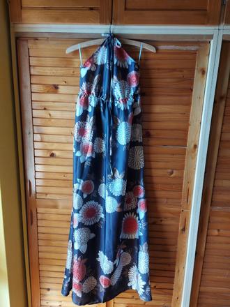 Dlhé letné jemné šaty, m