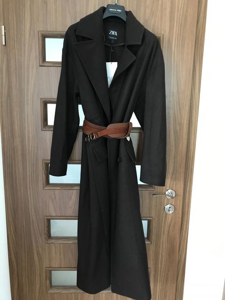 Dlhy oversize kabat, zara,xs