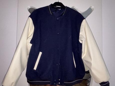 Koženková bomberka h&m m/l, h&m,m