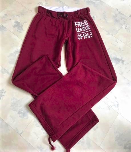 Široké hrubé  baggy tepláky, 36