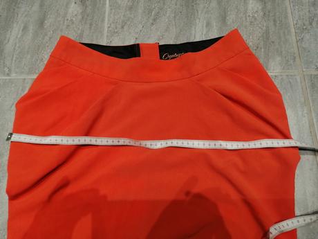 Oranžová sukňa capture v40, uk12, 40