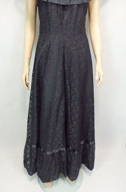 Kvalitné vintage čipkované šaty, c&a,38