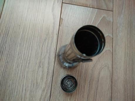 Retro plechová baterka, 