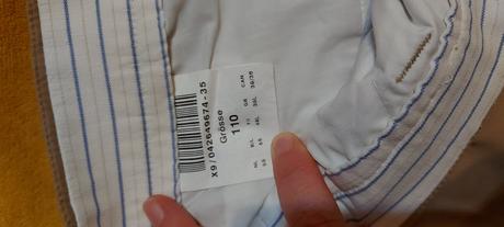 Pánske nohavice, 39