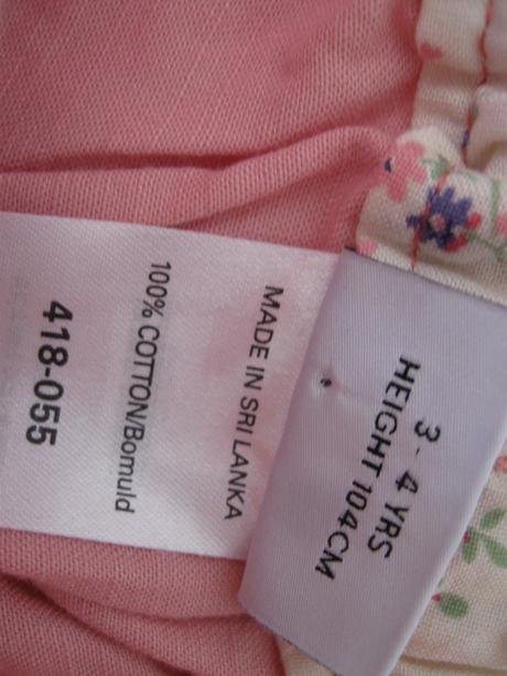 Ružové letné nohavice, 104, zn. next, next,104