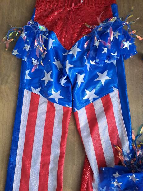 Disco dance solo/duo kostým- 122-134, 122