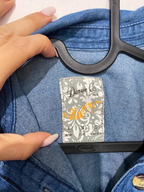 Rifľová košeľa denim & co., denim co,s