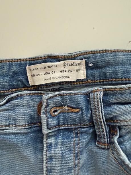 Stradivarius skinny rifle xs, stradivarius,xs