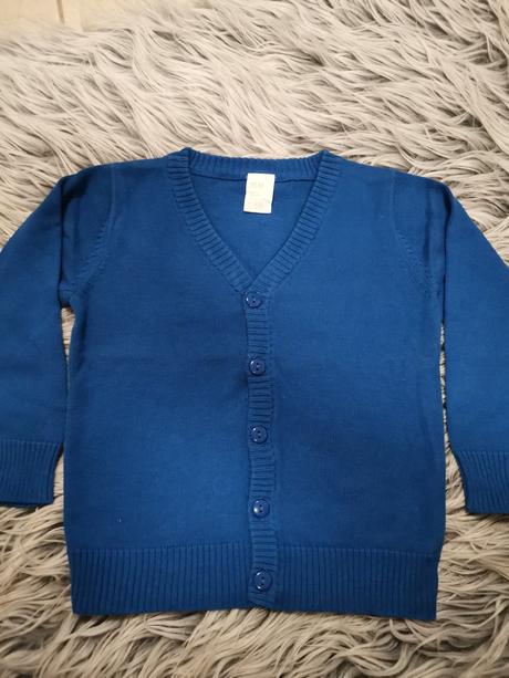 Modrý h&m svetrík, h&m,86
