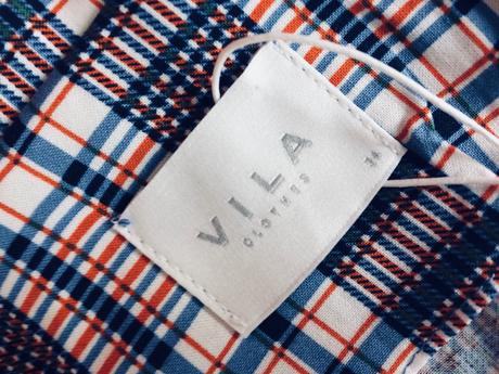 Vila károvaná košeľa/blúzka vel.xs/s, 34 / 36 / s / xs