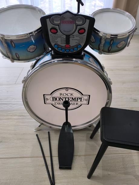 Detské bicie, 3 bubny, 