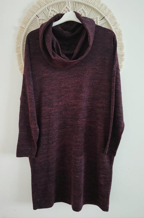 Dlhý rolakový sveter, l