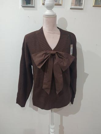 Sveter s mašľou, l / m