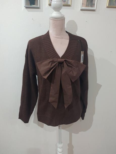 Sveter s mašľou, l / m