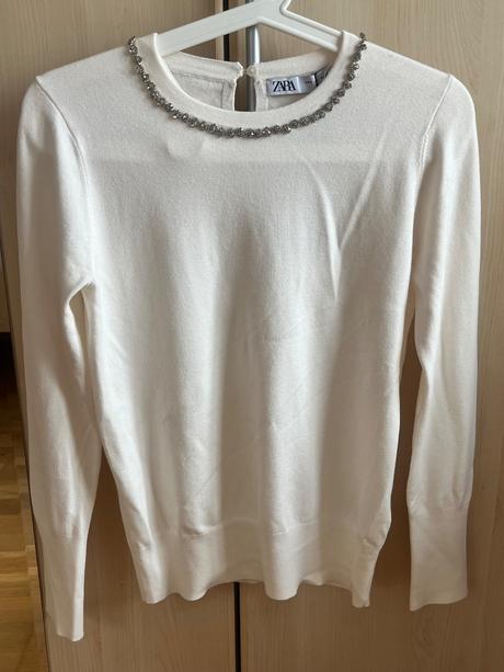 Pulóvrik s kamienkami, zara,s