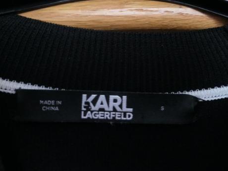 Karl lagerfeld original luxusne top saty s-l, s