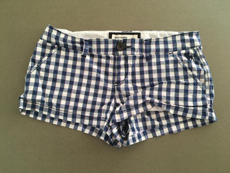 Káro kraťasky 152/158, abercrombie&fitch,152