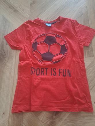 Tričko s futbalovou loptou, pepco,128