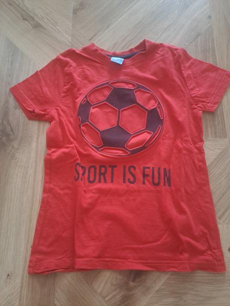 Tričko s futbalovou loptou, pepco,128