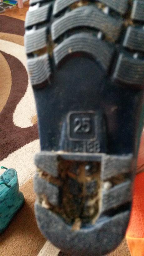 Gumáky veľkosť 25, 25