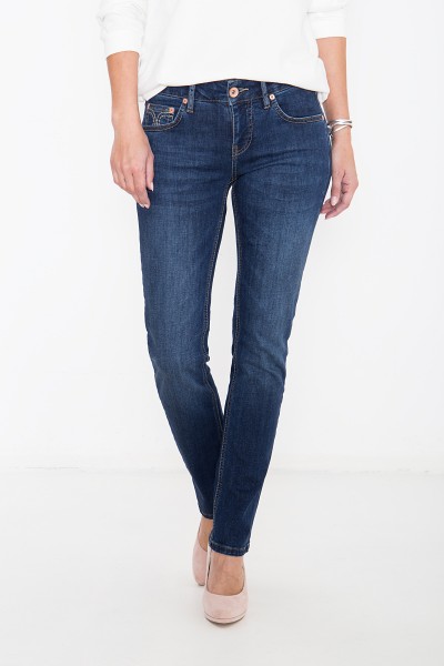 Luxusne damske trendy strečove rifle, 38