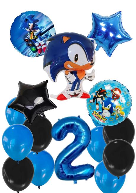 Balóny ježko sonic/knuckles/shadow- až 15/16/17/18, 