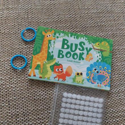 Knizka na suchy zips pre najmensich zvieratka, 