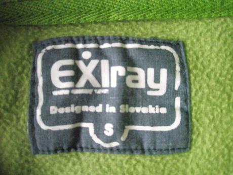 Zelená fleesová mikina zn. exiray, veľ. s, exiray,s