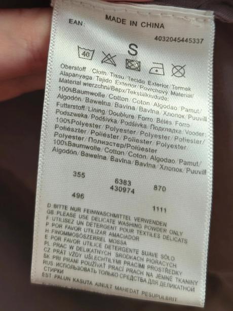 Prechodná bunda mustang, mustang,s