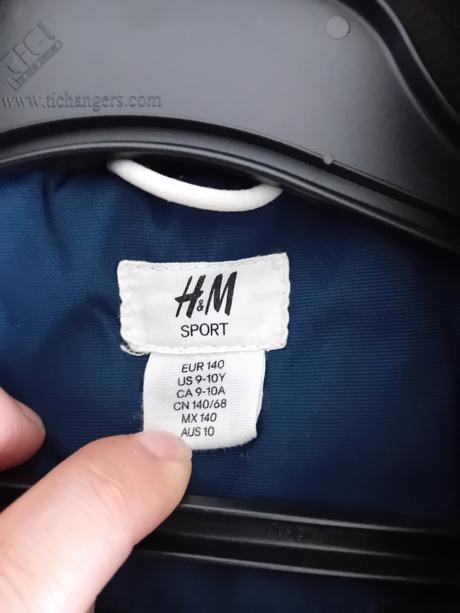 Zimna bunda, h&m,140