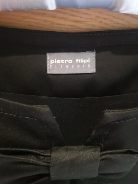 Malé čierne šaty pietro filipi, pietro filipi,38