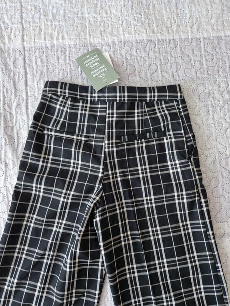 Kockované nohavice h&m, h&m,134