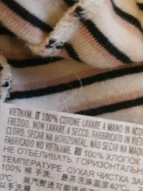 Dámsky pásikavý crop top, forever, xs, xs