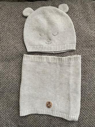 Čiapka a nákrčník v. 86/92, h&m,86