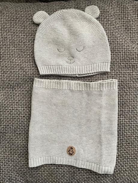 Čiapka a nákrčník v. 86/92, h&m,86