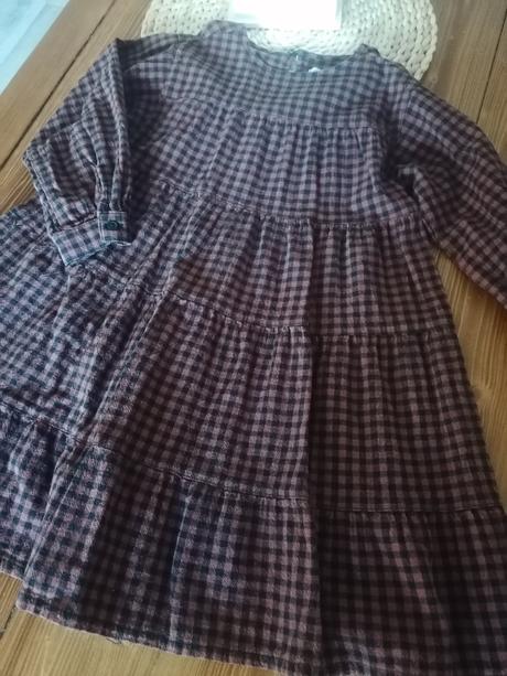 Šaty kockované zara 110, zara,116