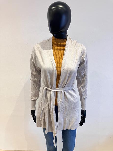 Dámsky svetrový kardigán sivý amisu (xs), amisu,xs