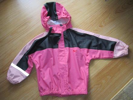 Pogumovaná bunda--red--116, 116